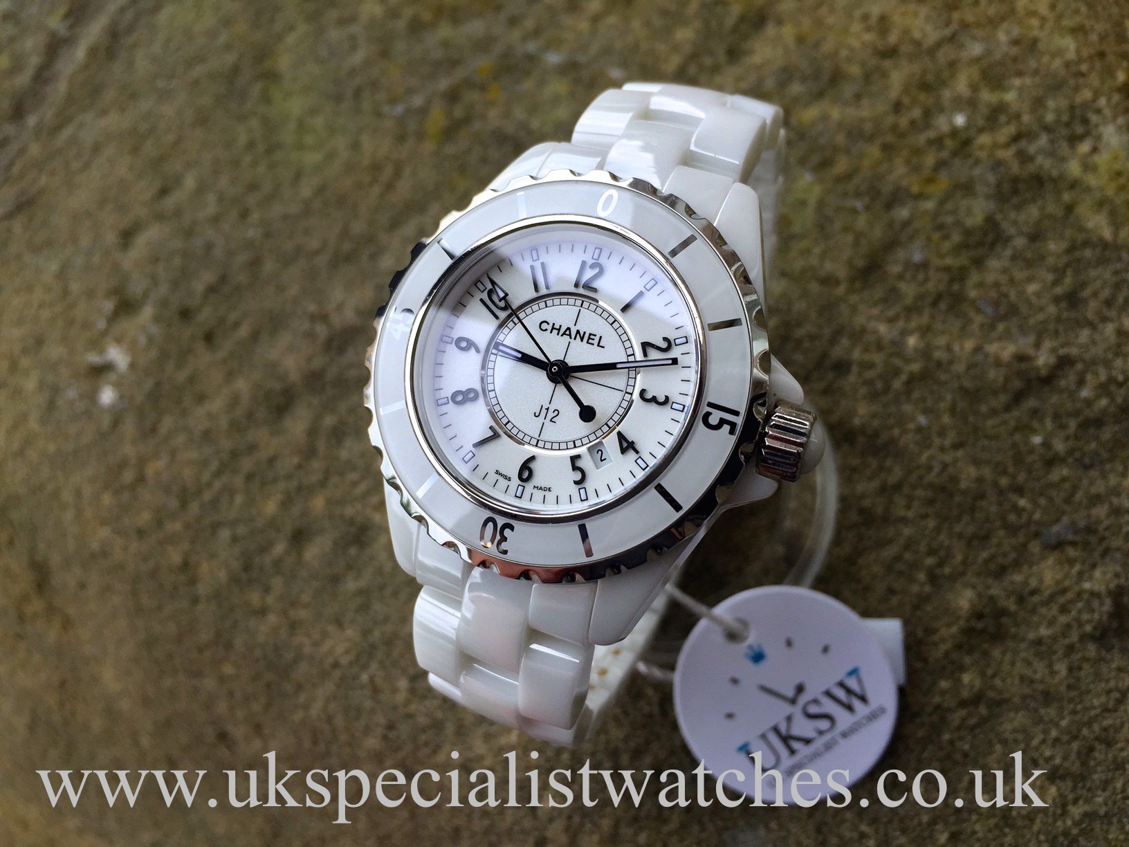 Chanel J12 - 33mm White Ceramic – H0968 - UK Specialist Watches