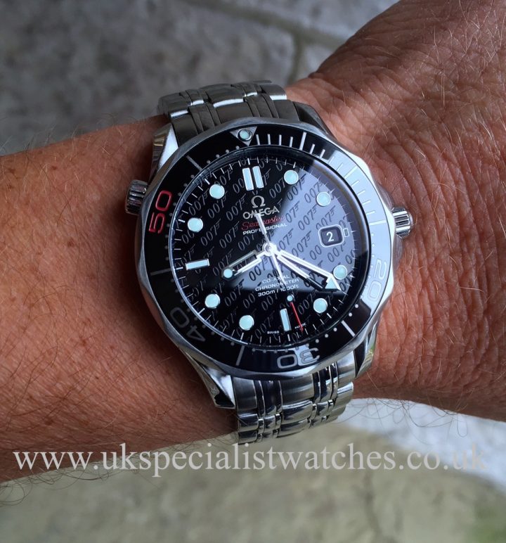 UK Specialist Watches have a limited edition Omega Seamster 50th anniversary James Bond 007 21230412001005