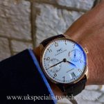 UK Specialist Watches Have a IWC Portuguese 7 Days - 18ct Rose Gold - IW500113