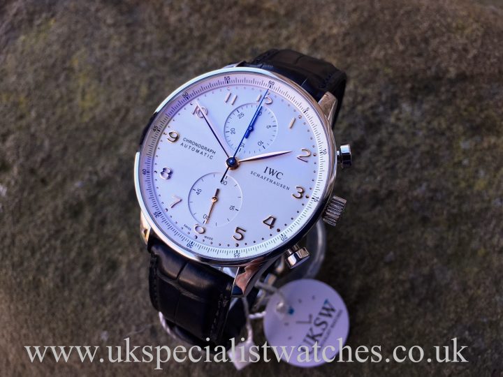 UK Specialist Watches have a IWC Portuguese Chronograph - Stainless Steel - IW371445