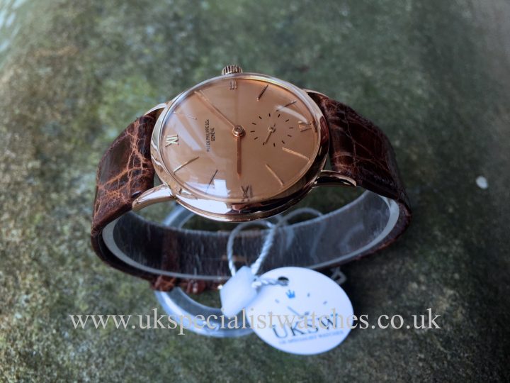 UK Specialist Watches have a Patek Philippe Calatrava 1471 – 18ct Rose Gold – Vintage 1941