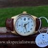 UK Specialist Watches have a Rolex Day-Date 18038 - 18ct Yellow Gold - White Roman Dial - Vintage 1978