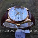 UK Specialist Watches have a Rolex Day-Date 18038 - 18ct Yellow Gold - White Roman Dial - Vintage 1978