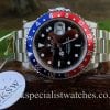 UK Specialist Watches have a completely unworn with stickers, Rolex GMT-Master 16710 Pepsi