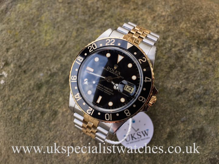 UK Specialist Watches have a rare vintage 1986 rolex gmt master 16753 for sale