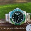 UK Specialist Watches have aRolex Green Submariner “Hulk” - 116610LV - Full Set