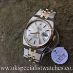 UK Specialist Watches have a full set, vintage 1990 Rolex Oyster Quartz in stainless steel & 18ct yellow gold, just returned from a full service at Rolex UK.