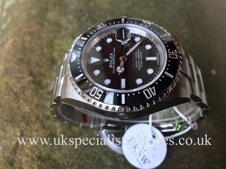 UK Specialist Watches Have a brand new Rolex Sea-Dweller red writing 50th anniversary 126600 - new unworn with stickers 2018
