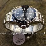UK Specialistwatches have a vintage Rolex Submariner 5513 – with a Meters First Dial – Vintage 1967