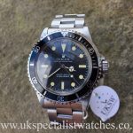 UK Specialist Watches have a vintage 1977 Rolex submariner with the extremely rare pre comex dial.