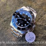 UK Specialist Watches have a Rolex Submariner Non-Date - New Model Ceramic - 114060