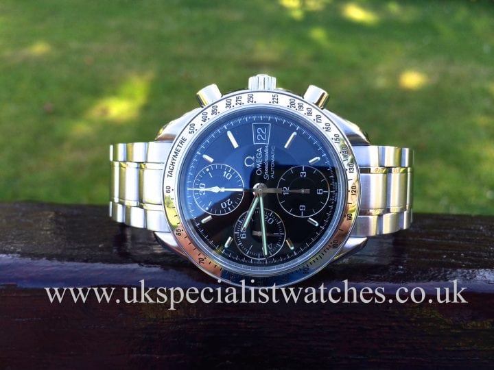 UK Specialist watches have a rare Omega Speedmaster Chronograph Automatic sports watch