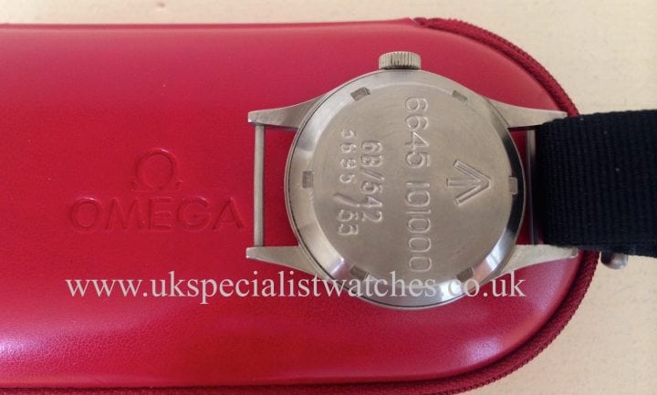 This Vintage Omega military watch from 1953 made for the British Royal Air Force,only 5900 pieces were produced for pilots & officers.