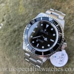 UK Specialist Watches have a Rolex Submariner Non-Date – Steel – 14060– Full Set