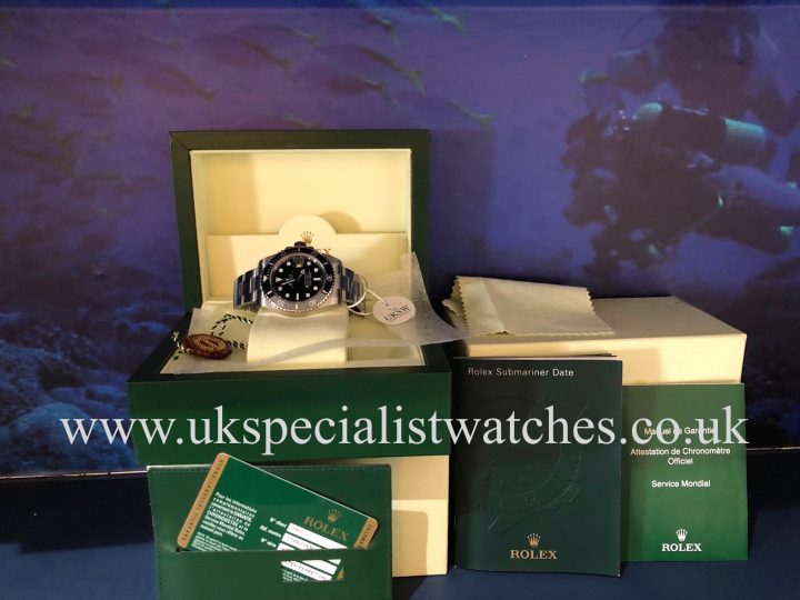 UK Specialist Watches have a Rolex Submariner Date - First Edition - 116610LN