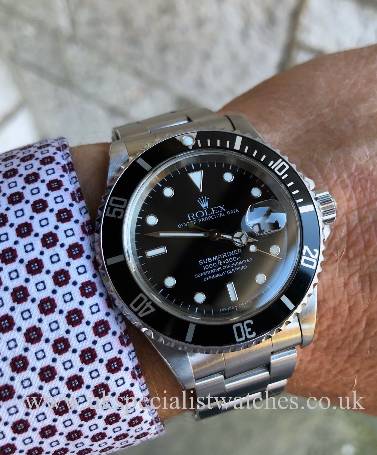 rolex submariner swiss t 25 price