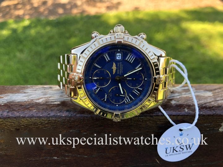 UK Specialist watches have a Breitling Crosswind Chrono – 18ct Yellow Gold - K13055