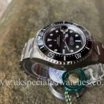 UK Specialist Watches have a Rolex Sea-Dweller 126600 – Red Writing – 50th Anniversary NEW