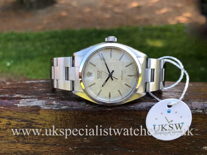 UK Specialist Watches have a Rolex Oyster Royal Precision - Steel - 6426 - Vintage 1962