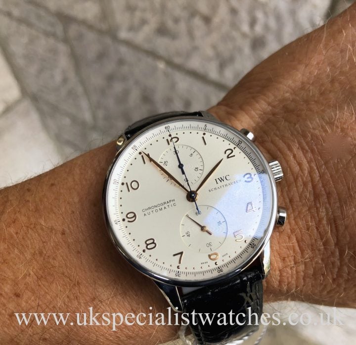 IWC PORTUGUESE CHRONOGRAPH – STAINLESS STEEL – IW371445
