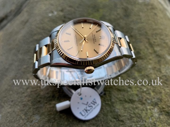 ROLEX OYSTER PERPETUAL - STEEL & 18CT YELLOW GOLD - 14233
