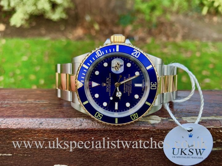 Rolex Submariner Date Blue Dial – Steel & Gold - 16613 - Full Set