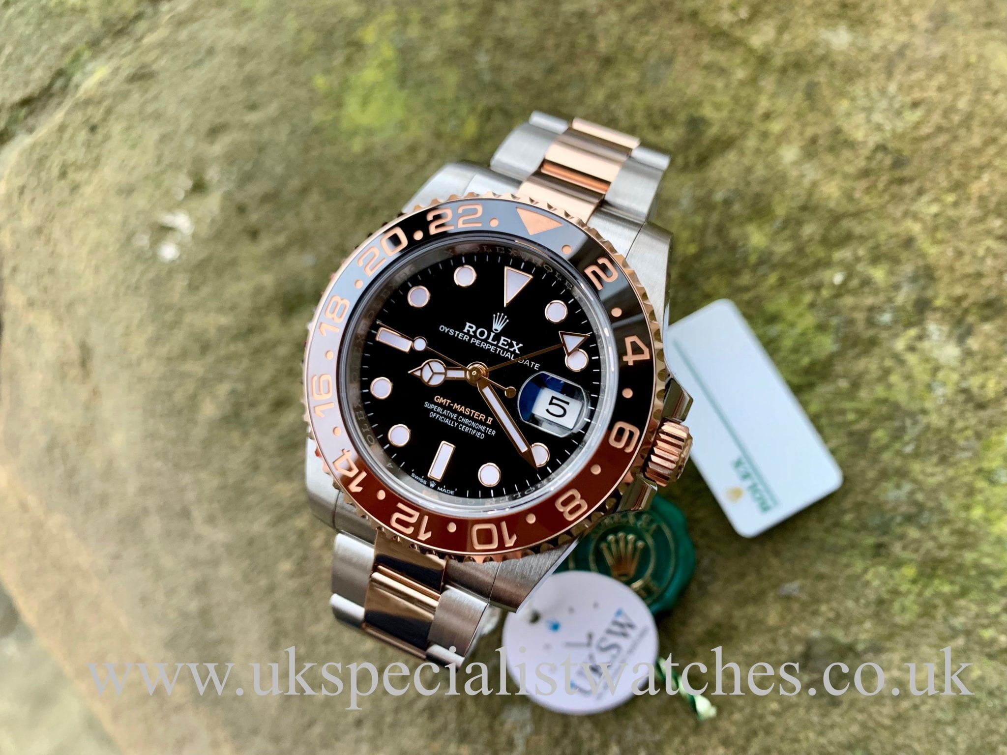 rolex gmt root beer for sale