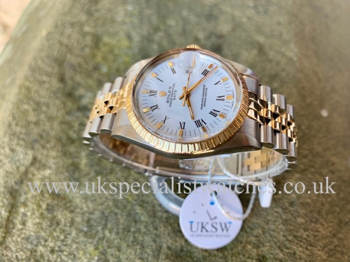 ROLEX OYSTER PERPETUAL DATE – STEEL & 18CT YELLOW GOLD – 15053
