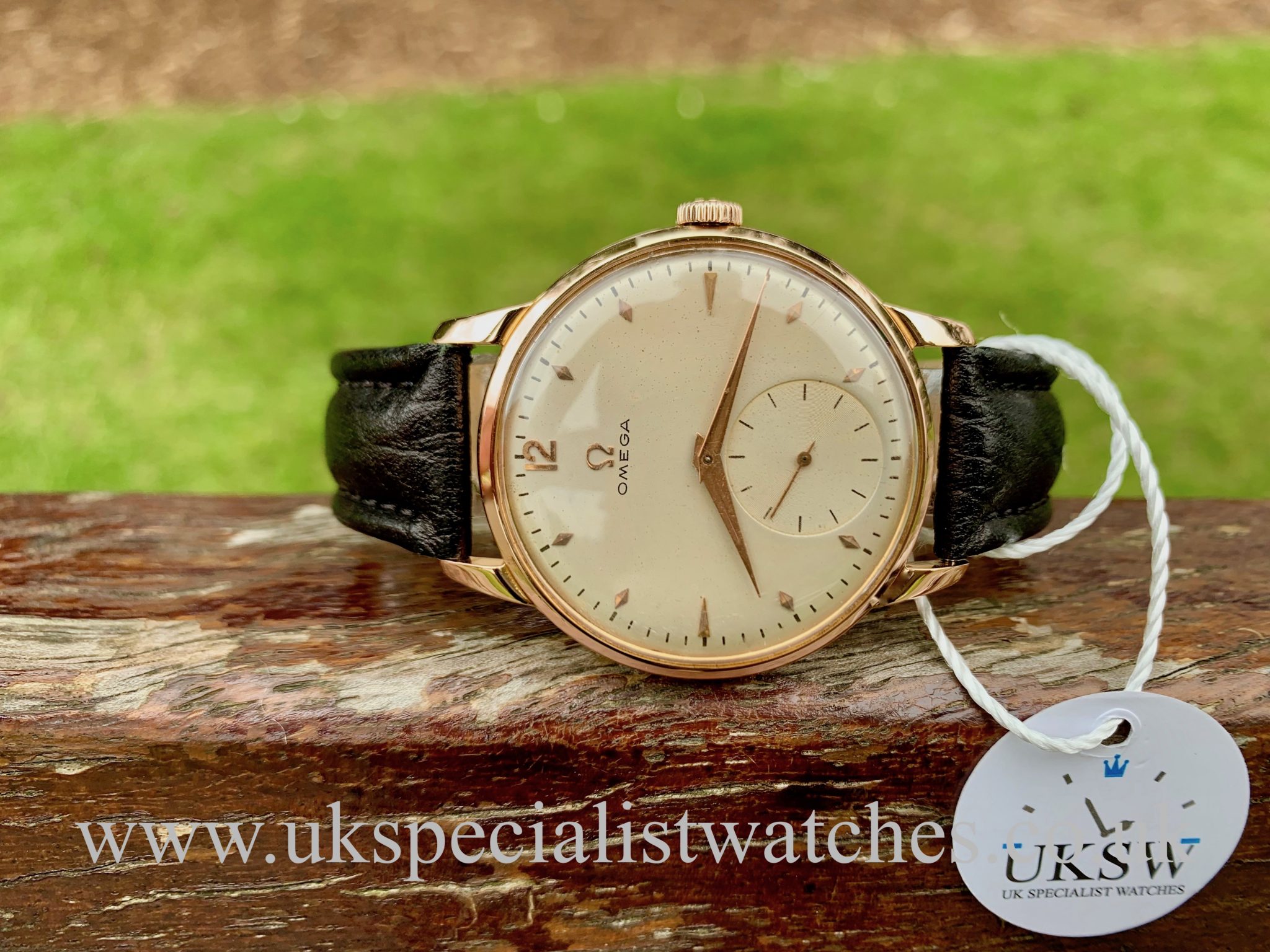 1950 omega gold watch