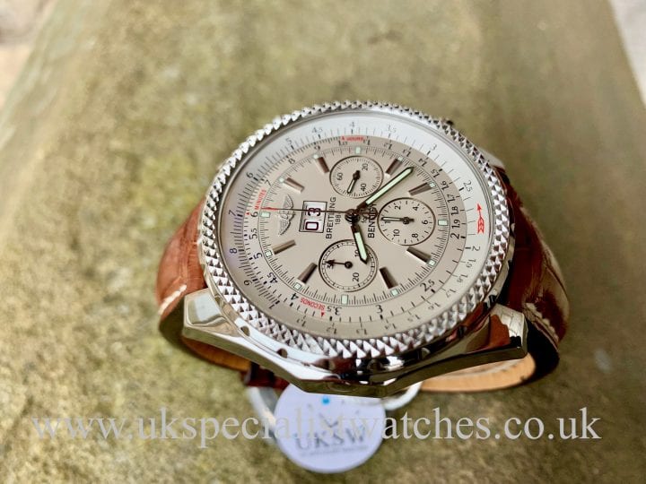 BREITLING BENTLEY 6.75 CHRONOGRAPH - STAINLESS STEEL – A44362