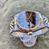 ROLEX DATEJUST 18CT GOLD & STEEL – CHOCOLATE DIAL – 16233