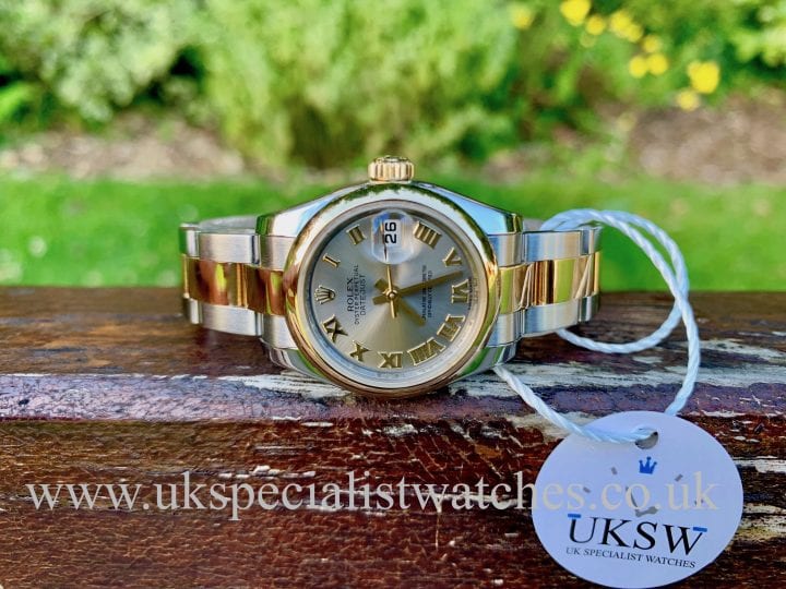 ROLEX LADY-DATEJUST – STEEL &18CT YELLOW GOLD – 179163