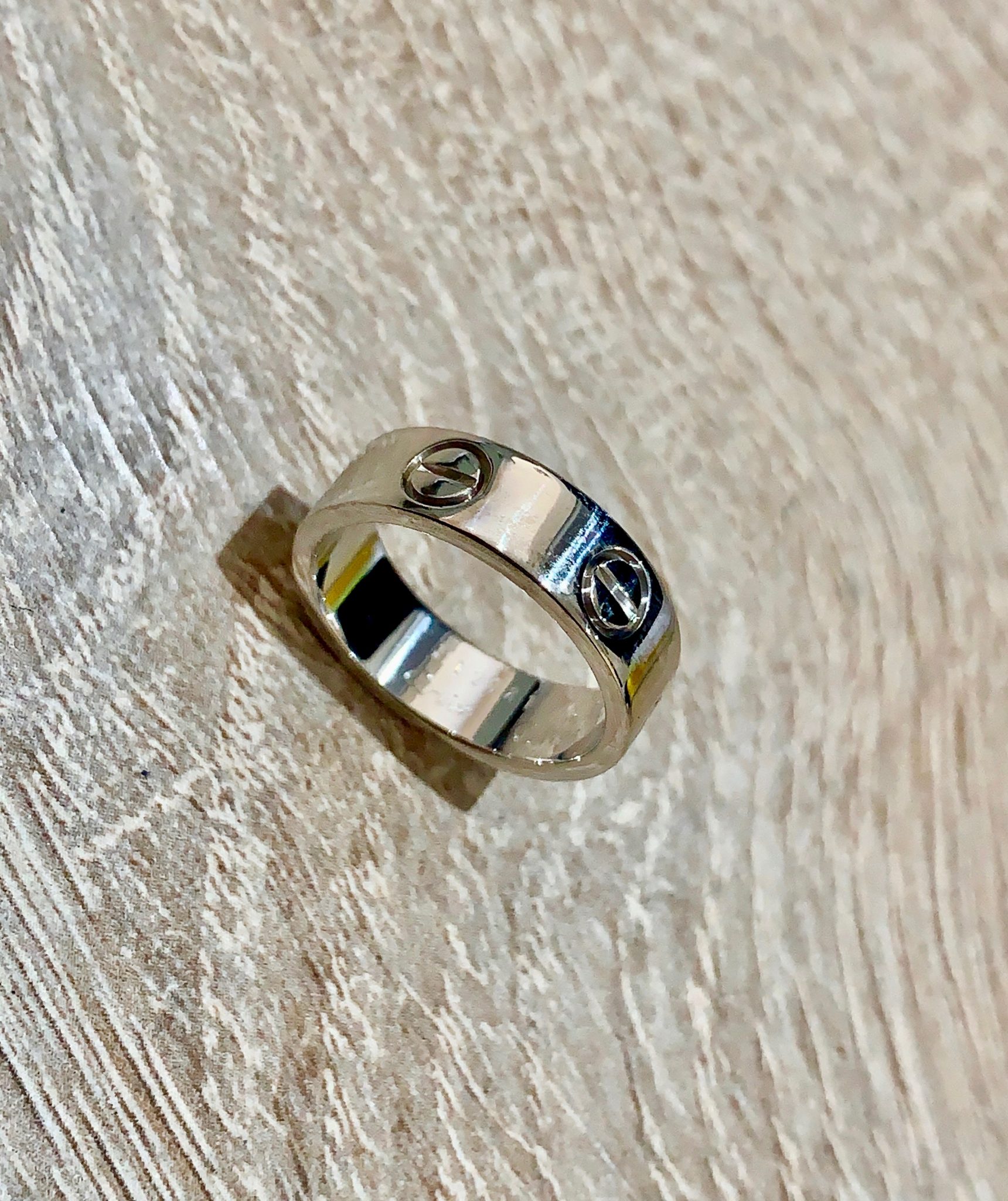 cartier ring size to uk