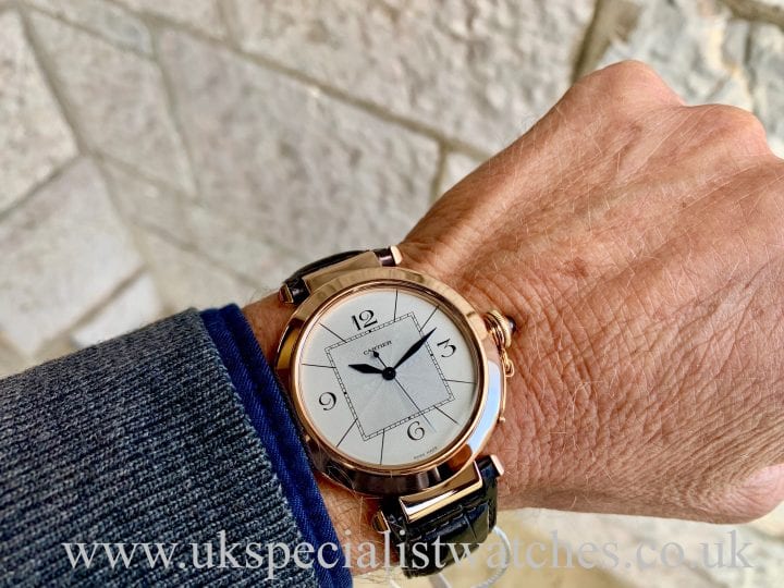 CARTIER PASHA LARGE 42MM – 18CT ROSE 