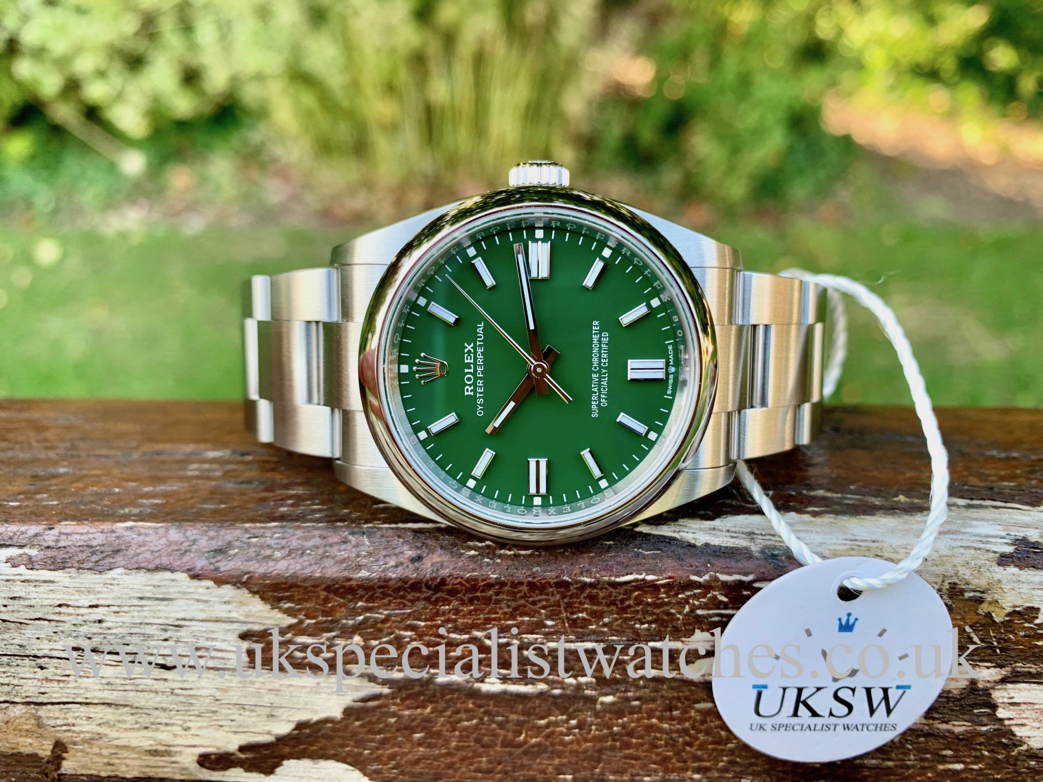 oyster perpetual green