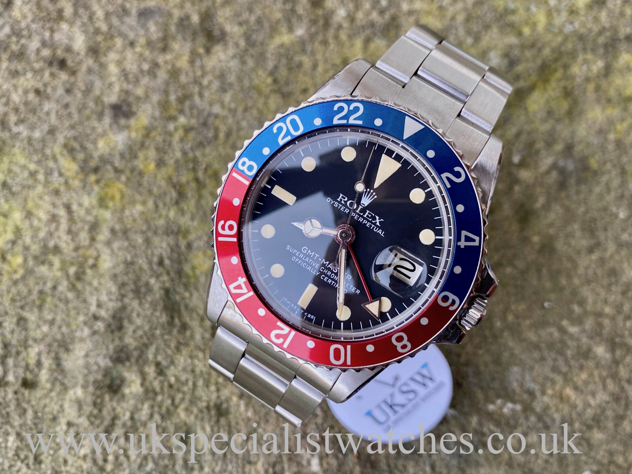 ROLEX GMT-MASTER PEPSI – 1675 – VINTAGE 