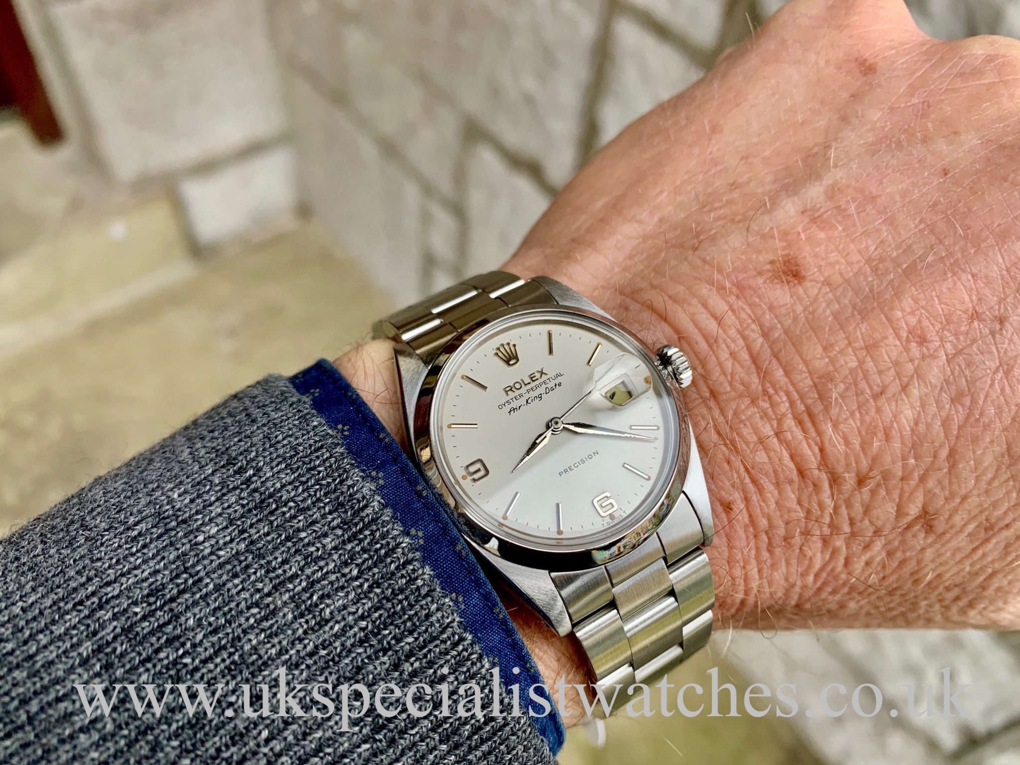 ROLEX 5700 AIR-KING DATE – STEEL 