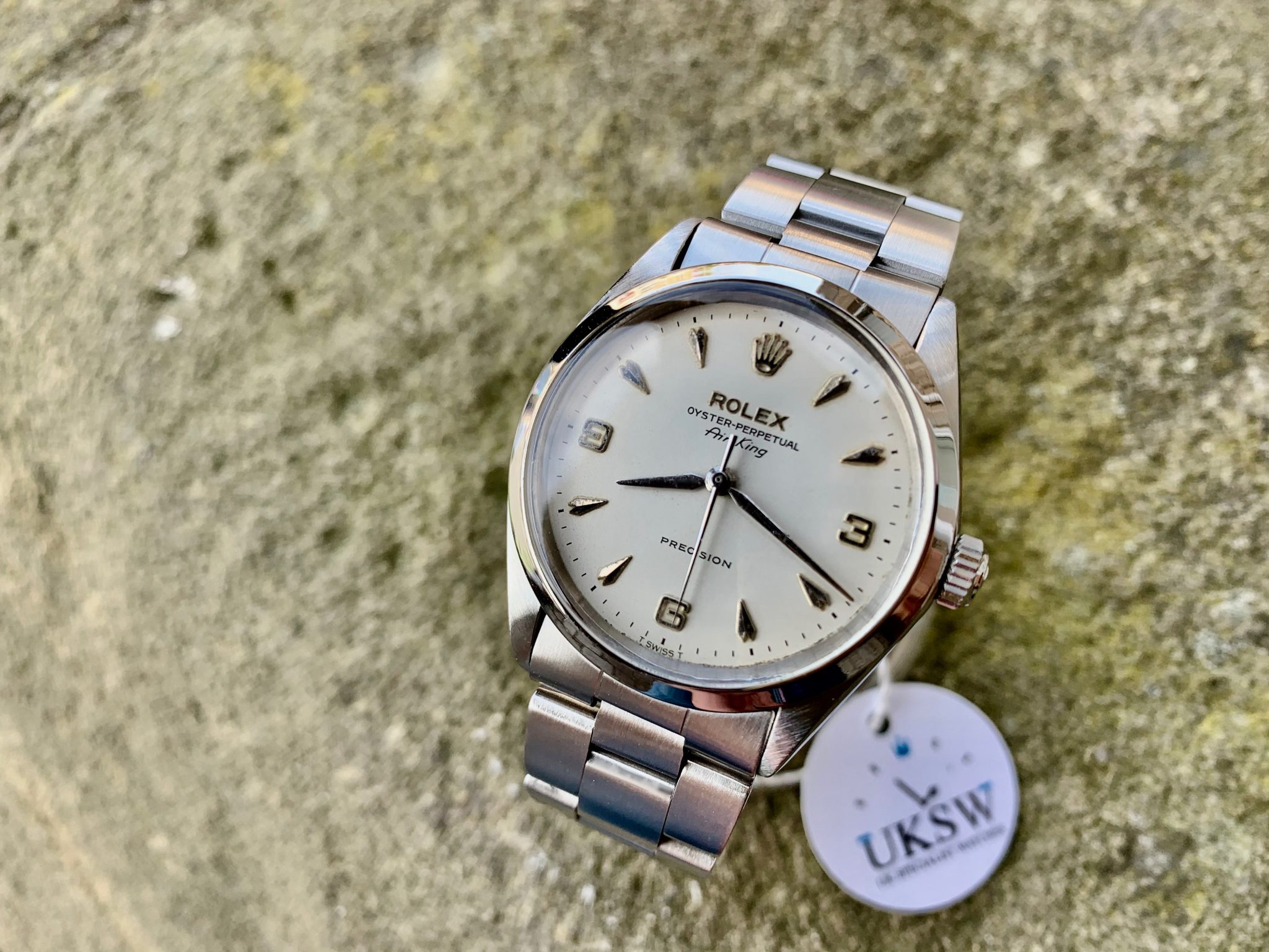 ROLEX AIR-KING 5500 3-6-9 DIAL – VINTAGE 1968 - UK Specialist Watches