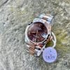 ROLEX DATE JUST- MID SIZE - ROSE GOLD - DIAMOND BEZEL - CHOCOLATE DIAL - 178341