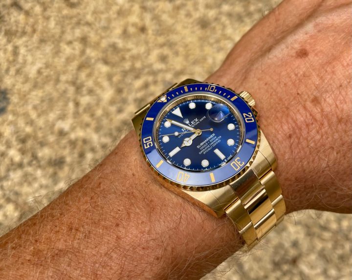 ROLEX SUBMARINER 41MM – 18CT YELLOW 