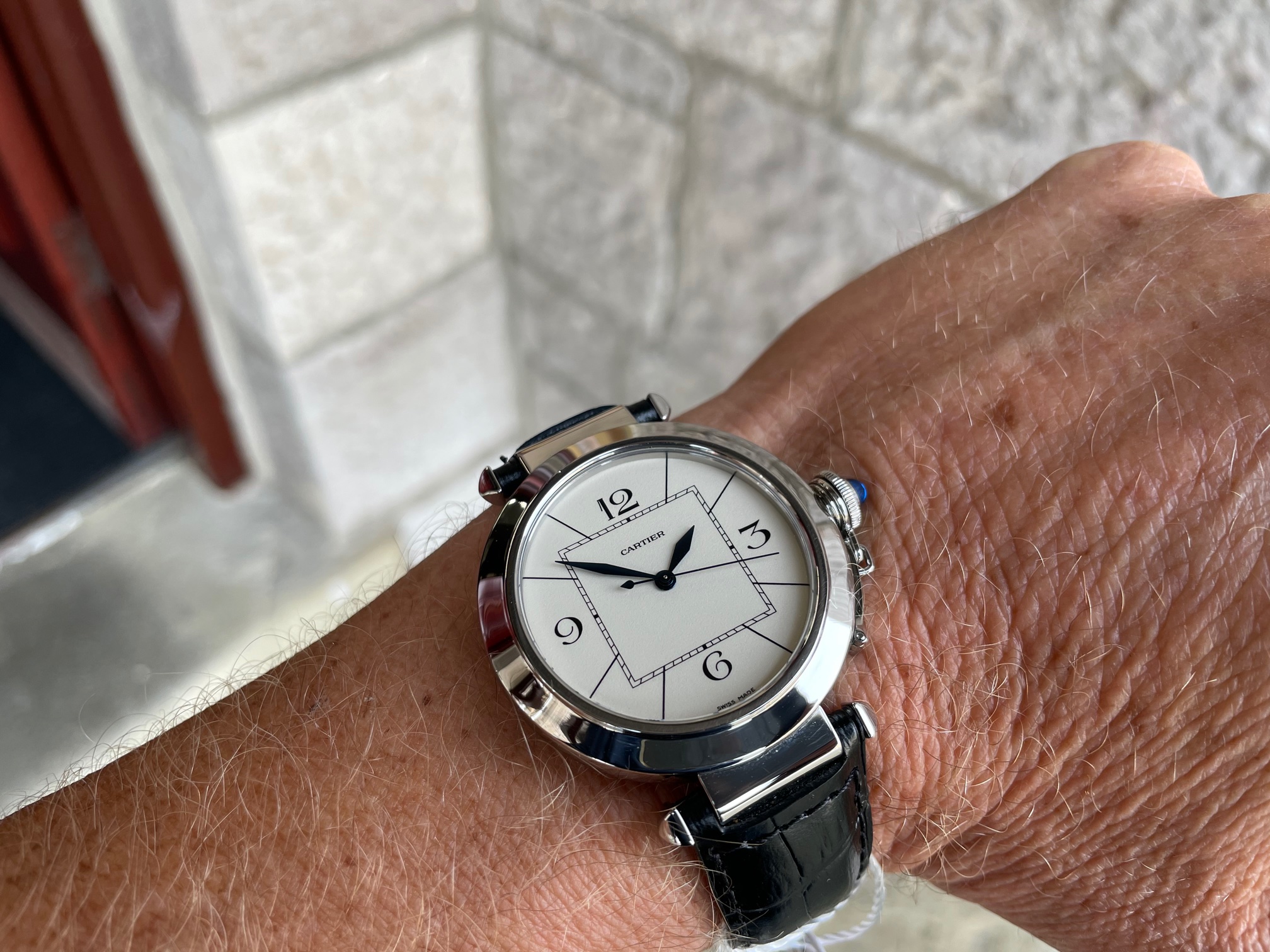 CARTIER PASHA – STAINLESS STEEL 