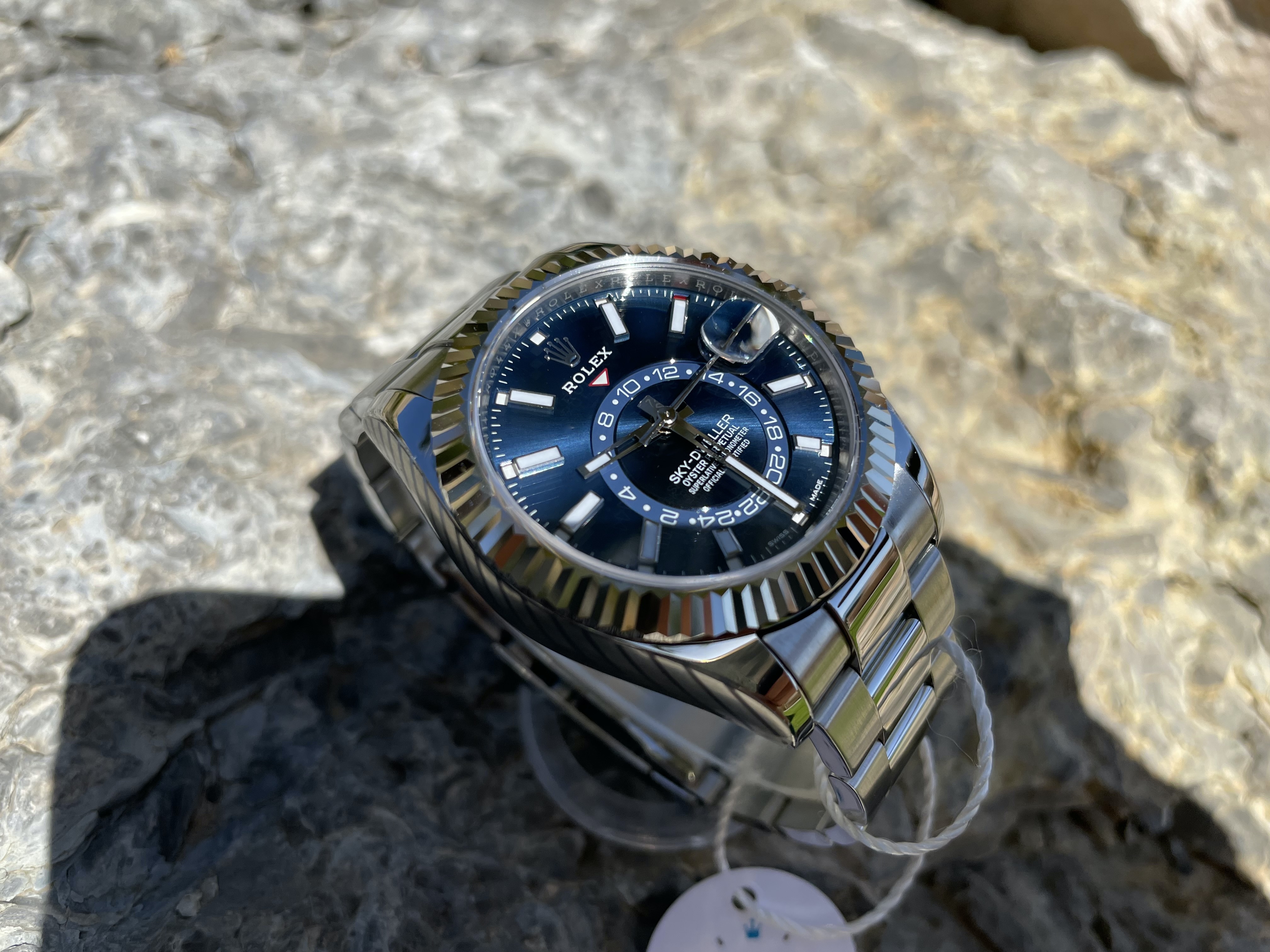 ROLEX SKY-DWELLER STEEL – BLUE DIAL 