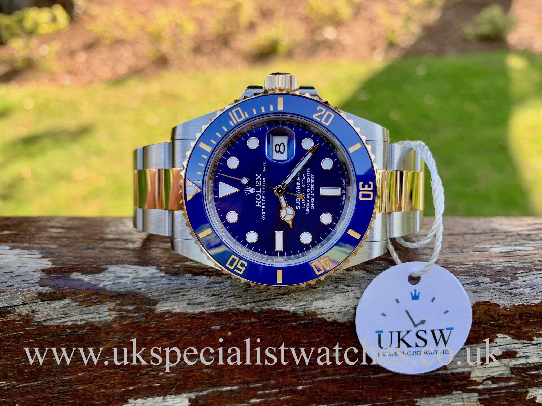 ROLEX SUBMARINER 41MM - STEEL & 18ct YELLOW GOLD - 126613LB - 2021 UNUSED
