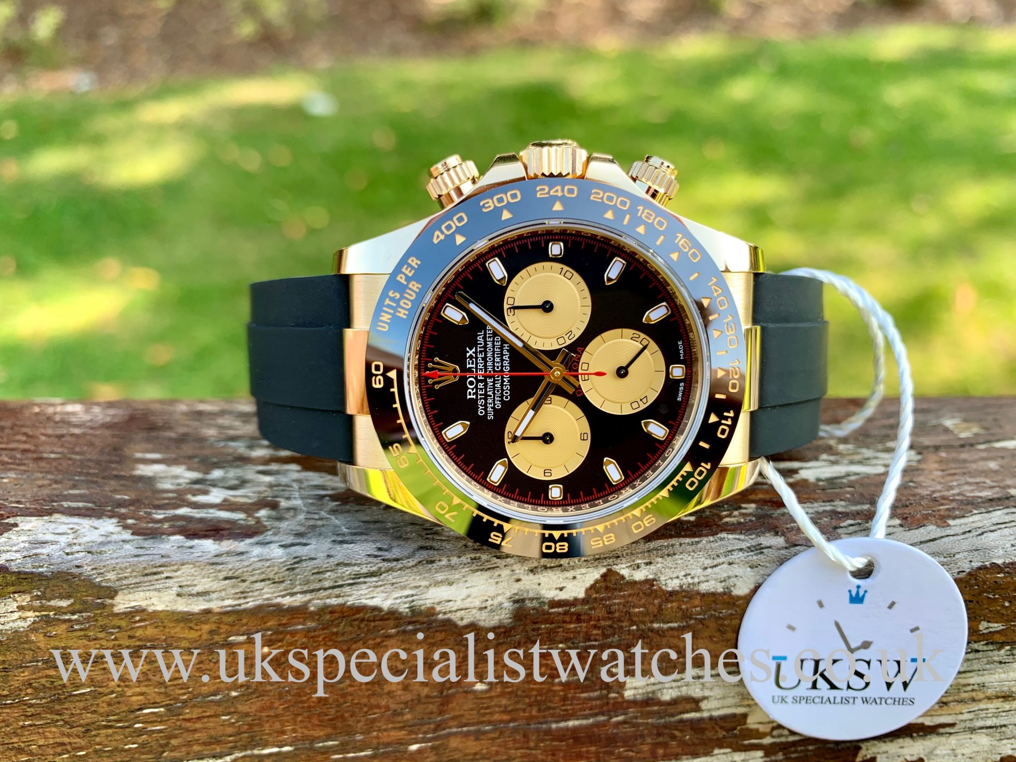 ROLEX DAYTONA PAUL NEWMAN - 18CT - OYSTERFLEX – 116518LN