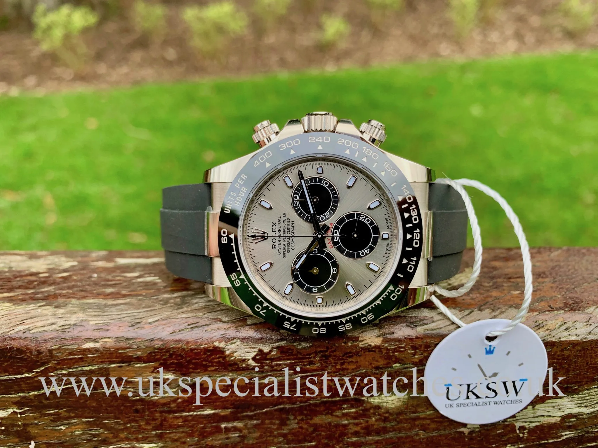 ROLEX DAYTONA OYSTERFLEX 18CT WHITE GOLD – 116519LN – NEW UNUSED
