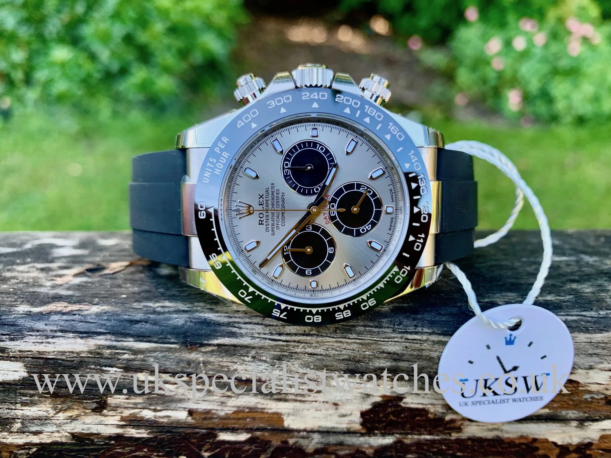 ROLEX DAYTONA OYSTERFLEX 18CT WHITE GOLD – 116519LN – NEW UNUSED