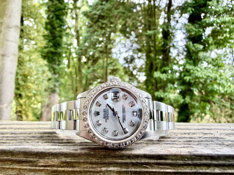ROLEX LADY-DATEJUST – STEEL – MOP DIAMOND DIAL - 79140