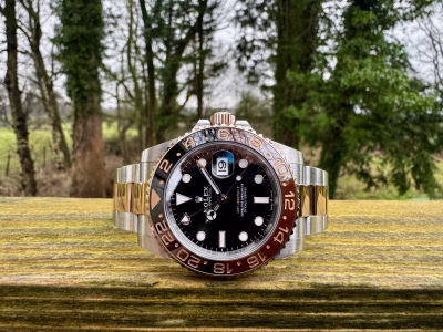 ROLEX GMT-MASTER II – ROOTBEER – 126711CHNR – FULL SET