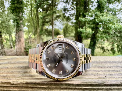 ROLEX DATEJUST– 36MM – DIAMOND DIAL– JUBILEE - 116233