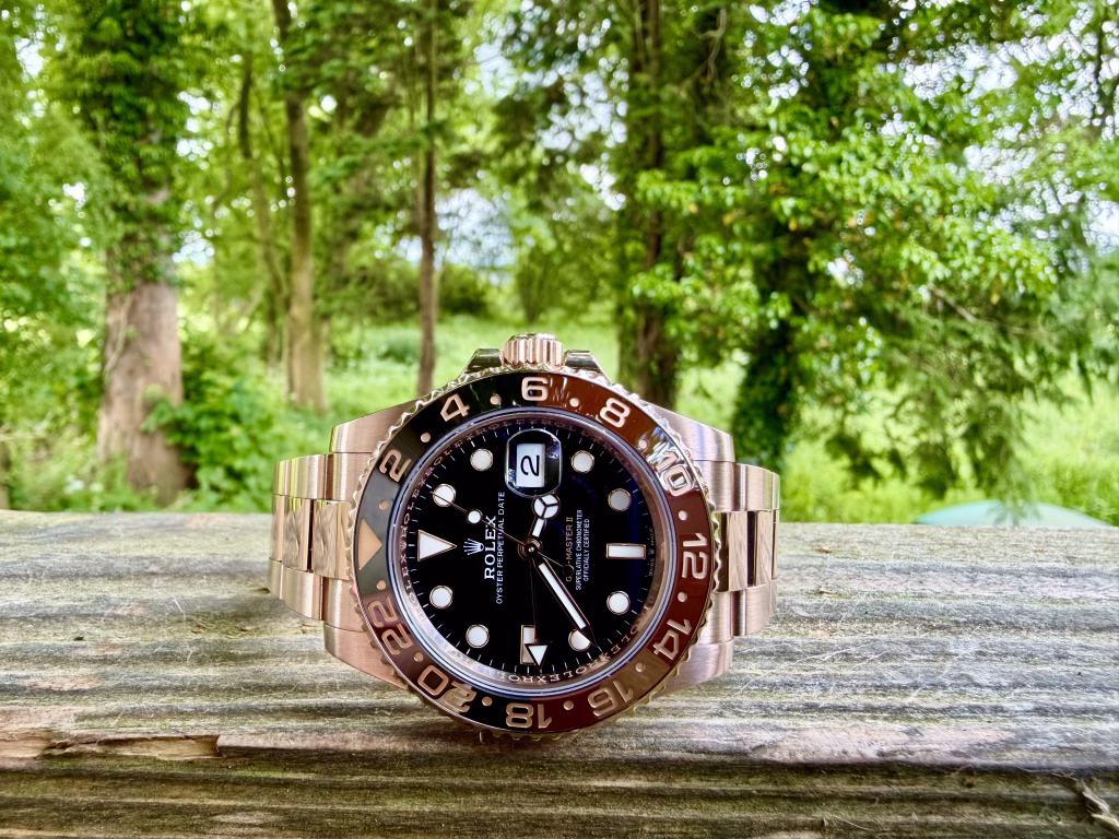 ROLEX GMT-MASTER II – ROSE GOLD – ROOTBEER – 126715CHNR